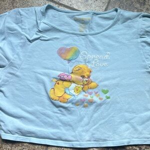 Super cute baby blue baby tee
